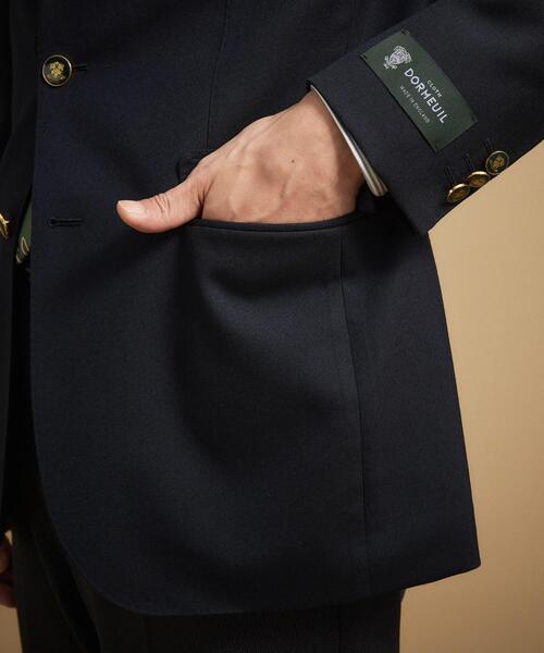 TAKEO KIKUCHI(タケオキクチ)の「DORMEUIL ストレッチフレスコ ブレザー(テーラードジャケット・メンズ・ネイビー・04/03/02)」の13枚目の写真
