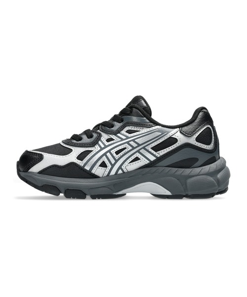 ASICS(アシックス)の「GEL-NYC PS / ゲルエヌワイシー ピーエス(スニーカー・キッズ・ブラック×シルバー・21/17/19.5/22/17.5/20/18.5)」の4枚目の写真