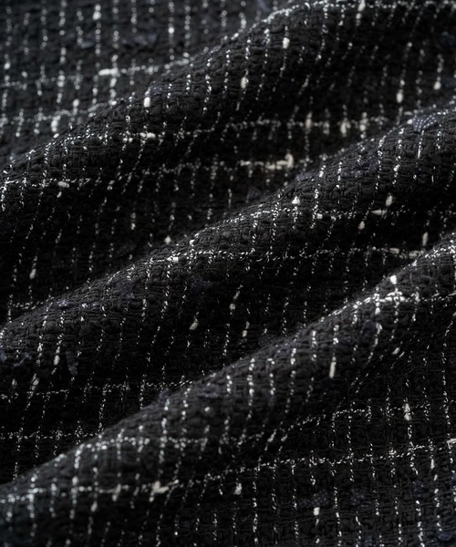 Juha（ユハ）の「FANCY TWEED JACKET（シャツ/ブラウス・メンズ・ネイビー/ブラック・4/3）」の14枚目の写真