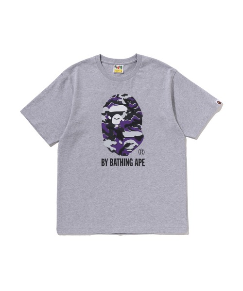 A BATHING APE(アベイシングエイプ)の「GLITCH WOODLAND CAMO BY BATHING APE TEE(Tシャツ/カットソー・メンズ・ブラック/パープル/ホワイト/グレー・XXX-LARGE/LARGE/X-LARGE/SMALL/MEDIUM/XX-LARGE)」の3枚目の写真