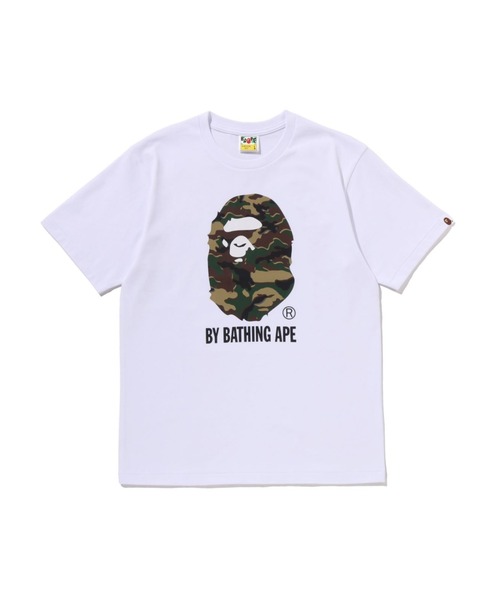 A BATHING APE(アベイシングエイプ)の「GLITCH WOODLAND CAMO BY BATHING APE TEE(Tシャツ/カットソー・メンズ・ブラック/パープル/ホワイト/グレー・XXX-LARGE/LARGE/X-LARGE/SMALL/MEDIUM/XX-LARGE)」の2枚目の写真