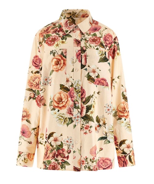 CADIE Oversized Linen Top