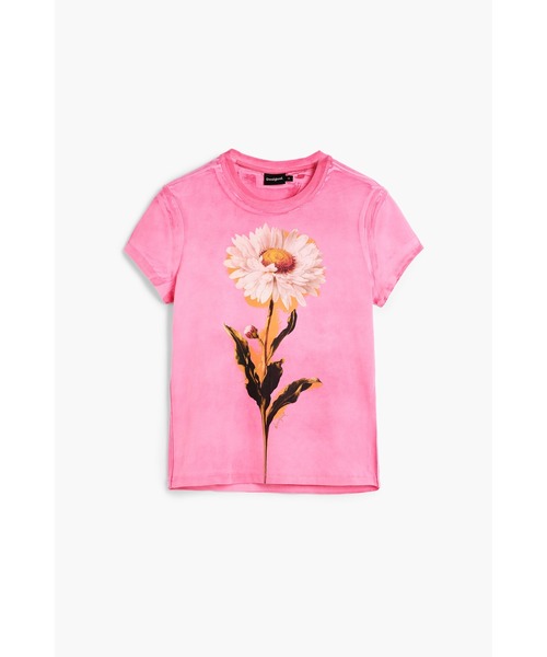 Desigual(デシグアル)の「タイトフィット マルガリータ Tシャツ(Tシャツ/カットソー・レディース・グリーン/レッド・S/M/L/XS/XL)」の12枚目の写真
