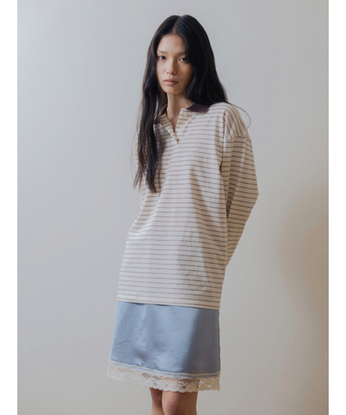 UNNOUT(アナウト)の「SILKY LINGERIE SKIRT SKY(スカート・レディース・その他・ONE SIZE)」の3枚目の写真