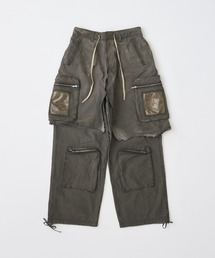 ADAM PATEK（アダムパテック）の「【ADAMPATEK/アダムパテック】grunge layered Cargo Pants/レイヤードカーゴパンツ（カーゴパンツ）」