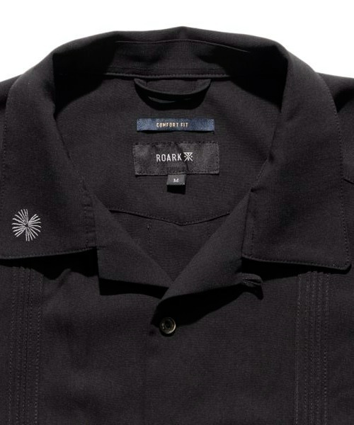 ROARK REVIVAL(ロアークリバイバル)の「【ROARK】GONZO CUBA S/S(シャツ/ブラウス・メンズ・ブラック・MEDIUM/LARGE/X-LARGE)」の4枚目の写真
