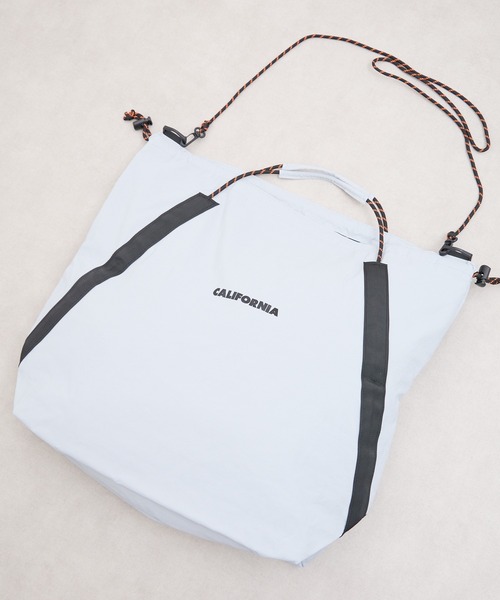 MEI（メイ）の「ST: MEI メイ　DRAW TOTE ショルダートート（ショルダーバッグ・レディース・ベージュ/ブラック/ライトグレー・FREE）」の12枚目の写真