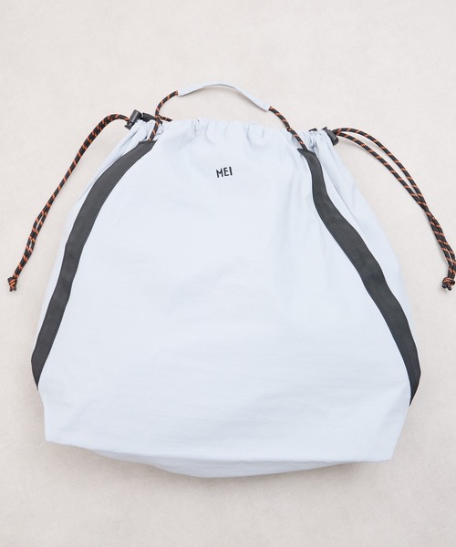 MEI（メイ）の「ST: MEI メイ　DRAW TOTE ショルダートート（ショルダーバッグ・レディース・ベージュ/ブラック/ライトグレー・FREE）」の10枚目の写真