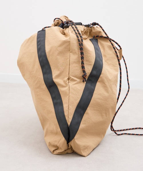 MEI（メイ）の「ST: MEI メイ　DRAW TOTE ショルダートート（ショルダーバッグ・レディース・ベージュ/ブラック/ライトグレー・FREE）」の19枚目の写真