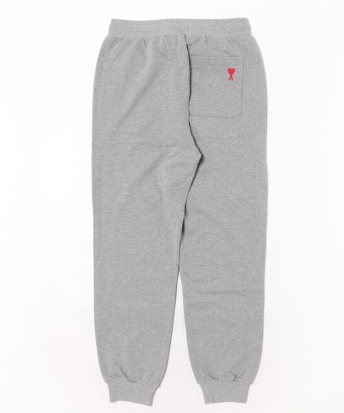 AMI Alexandre Mattiussi(アミアレクサンドルマテュッシ)の「AMI PARIS / BACK POKET HEART JOGGER PANTS(スウェットパンツ・メンズ・グレー/ブラック・LARGE/MEDIUM/X-LARGE/SMALL)」の3枚目の写真