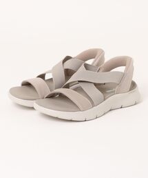SKECHERS | 【SKECHERS】スケッチャーズ SLIP-INS: GO WALK FLEX SANDAL - GLIMMER（スリップインズ：ゴーウォーク フレックス サンダル - グリマー） 141489(サンダル)
