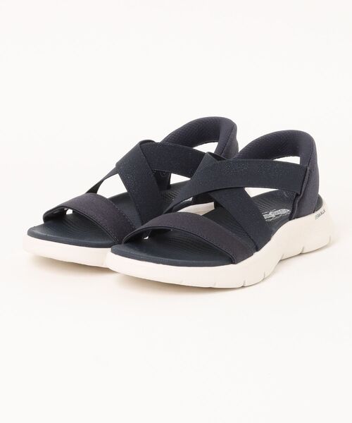 セール】【SKECHERS】スケッチャーズ SLIP-INS: GO WALK FLEX SANDAL