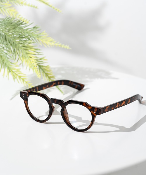 Rocky Monroe（ロッキーモンロー）の「太フレーム ボストンカラーレンズサングラス/伊達メガネ（サングラス・メンズ・F/E/D/C/H/A/G/B・FREE）」の6枚目の写真