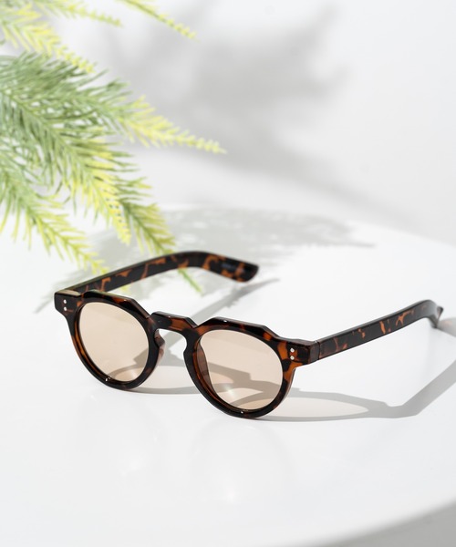 Rocky Monroe（ロッキーモンロー）の「太フレーム ボストンカラーレンズサングラス/伊達メガネ（サングラス・メンズ・F/E/D/C/H/A/G/B・FREE）」の7枚目の写真