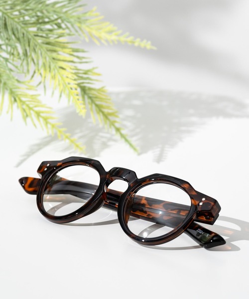 Rocky Monroe（ロッキーモンロー）の「太フレーム ボストンカラーレンズサングラス/伊達メガネ（サングラス・メンズ・F/E/D/C/H/A/G/B・FREE）」の11枚目の写真