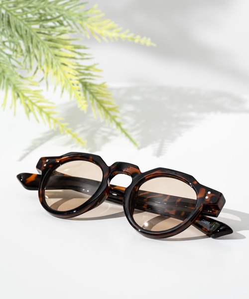 Rocky Monroe（ロッキーモンロー）の「太フレーム ボストンカラーレンズサングラス/伊達メガネ（サングラス・メンズ・F/E/D/C/H/A/G/B・FREE）」の12枚目の写真