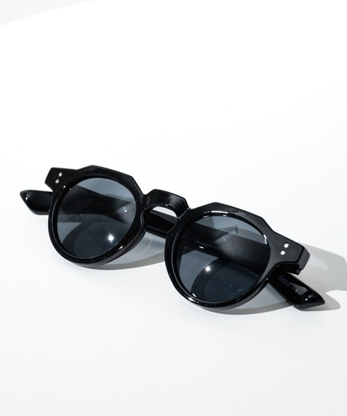 Rocky Monroe（ロッキーモンロー）の「太フレーム ボストンカラーレンズサングラス/伊達メガネ（サングラス・メンズ・F/E/D/C/H/A/G/B・FREE）」の19枚目の写真