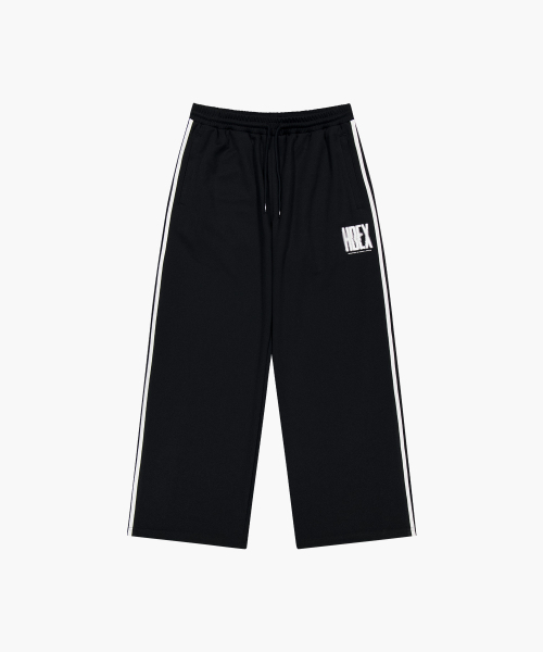 HDEX（エイチデックス）の「クラックプリンテッドトラックパンツ（ブラック）（その他パンツ・メンズ・ブラック・MEDIUM/LARGE/X-LARGE/2XL）」の2枚目の写真