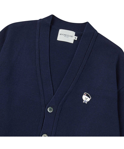 Beyond Closet(-)の「ILP カシミヤ クラシック ロゴ カーディガン ネイビー(カーディガン/ボレロ・レディース・その他・SMALL/MEDIUM/LARGE)」の5枚目の写真