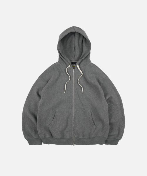FRIZMWORKS(フリズムワークス)の「WAFFLE HOOD ZIP UP PARKA _ GRAY(パーカー・メンズ・その他・LARGE/MEDIUM/SMALL/X-LARGE)」の1枚目の写真