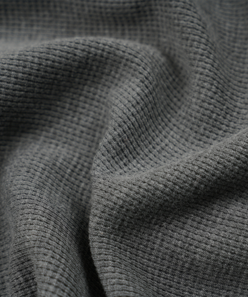 FRIZMWORKS(フリズムワークス)の「WAFFLE HOOD ZIP UP PARKA _ GRAY(パーカー・メンズ・その他・LARGE/MEDIUM/SMALL/X-LARGE)」の5枚目の写真