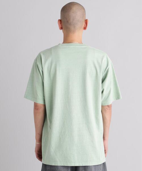 MANASTASH（マナスタッシュ）の「MANASTASH/マナスタッシュ/PUMICE TEE NEON SIGN（Tシャツ/カットソー・メンズ・ホワイト/ライトグリーン/ブラック・XL/M/S/L）」の13枚目の写真