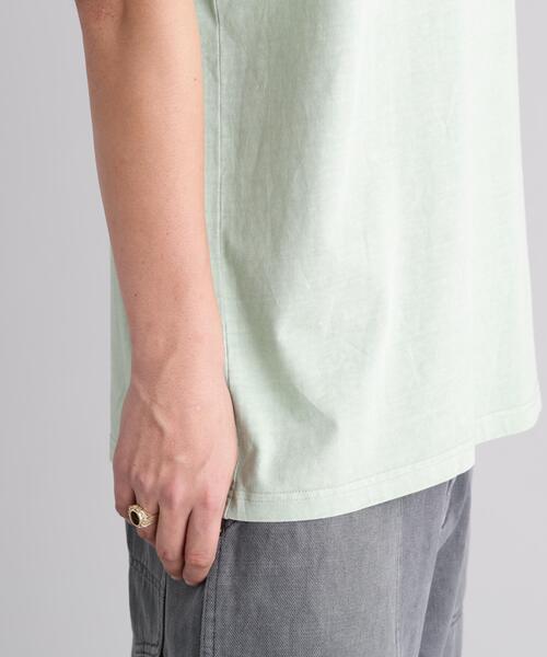 MANASTASH（マナスタッシュ）の「MANASTASH/マナスタッシュ/PUMICE TEE NEON SIGN（Tシャツ/カットソー・メンズ・ホワイト/ライトグリーン/ブラック・XL/M/S/L）」の16枚目の写真