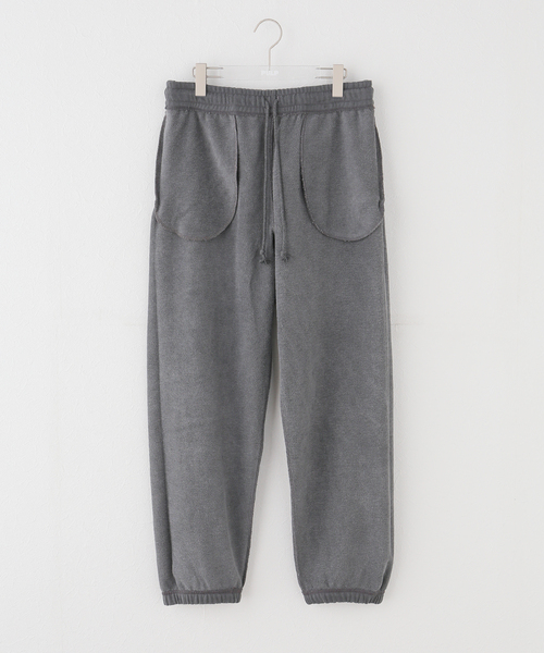 WEBHOUSE(ウェブハウス)の「【Geek Office / ギークオフィス】WEBHOUSE / Lace Bone Sweatpants(スウェットパンツ・レディース・グレー/ピンク・FREE)」の4枚目の写真
