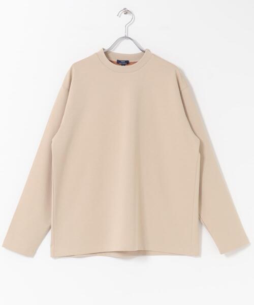 ITEMS URBANRESEARCH(アイテムズ アーバンリサーチ)の「ダブルフェイス裏配色長袖カットソー(Tシャツ/カットソー・メンズ・ブルー/チャコールグレー/ベージュ/ブラウン・MEDIUM/LARGE)」の12枚目の写真