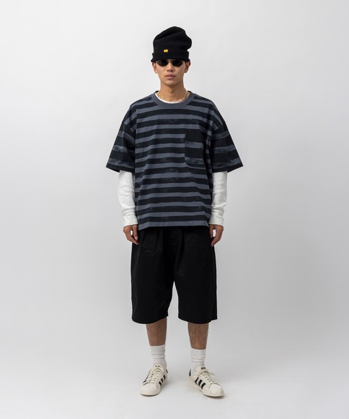 UNION(UNION TOKYO)(ユニオン)の「UNION TOKYO BASE SHORT ユニオントーキョー ショートパンツ(その他パンツ・メンズ・ブラック/カーキ・M/S/XL/L)」の9枚目の写真