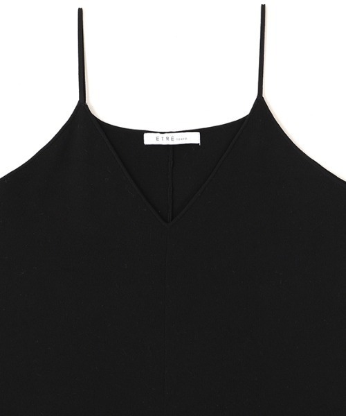 ETRE TOKYO（エトレトウキョウ）の「キャミソールニットオールインワン（つなぎ/オールインワン・レディース・ブラック/ブラウン・S/M）」の11枚目の写真