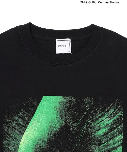 wiffle（ウィッフル）の「WIFFLE / ALIEN T-Shirt②（Tシャツ/カットソー・メンズ・ブラック・L/M/S/XL）」の3枚目の写真