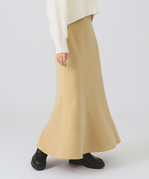 Ray BEAMS(レイビームス)の「ステッチ マーメイド スカート(1387CL)(スカート・レディース・ブラウン系その他3・1/0)」の6枚目の写真