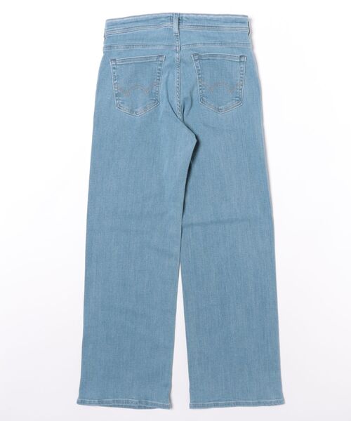 EDWIN(エドウィン)の「EDWIN LADIES ジャージーズ プレミアム ワイド デニムパンツ ジーンズ ストレッチ シルク混(デニムパンツ・レディース・ブルー/ライトインディゴブルー/インディゴブルー・LARGE/MEDIUM/SMALL/X-SMALL)」の5枚目の写真