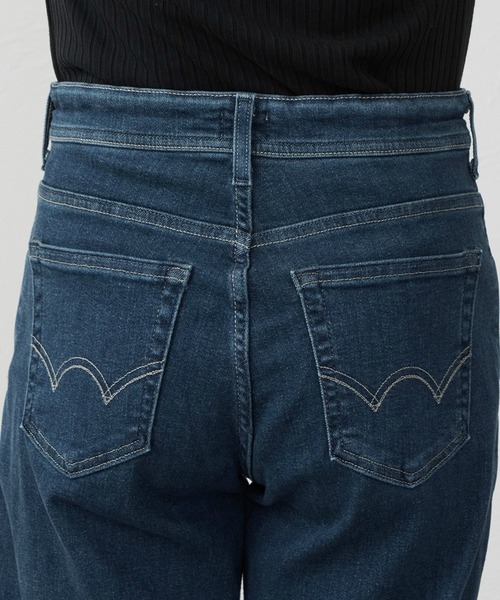 EDWIN(エドウィン)の「EDWIN LADIES ジャージーズ プレミアム ワイド デニムパンツ ジーンズ ストレッチ シルク混(デニムパンツ・レディース・ブルー/ライトインディゴブルー/インディゴブルー・LARGE/MEDIUM/SMALL/X-SMALL)」の21枚目の写真