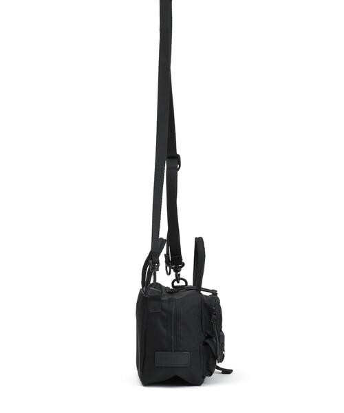 BAICYCLON by Bagjack（バイシクロン バイ バグジャック）の「限定展開 BAICYCLON/バイシクロン MULTI POCKET 2WAY BAG（ショルダーバッグ・メンズ・ブラック・ﾌﾘ-）」の2枚目の写真