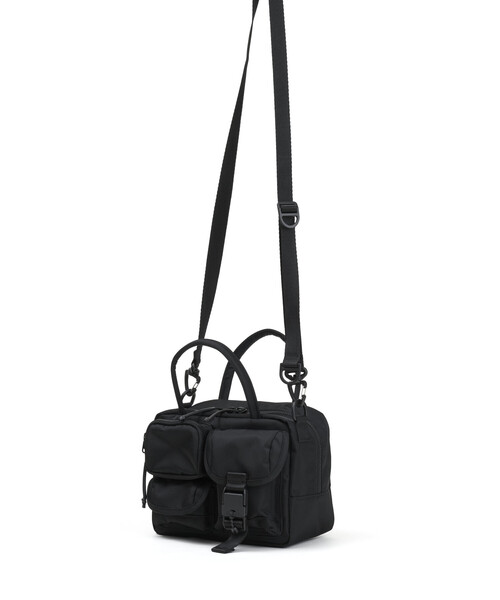 BAICYCLON by Bagjack（バイシクロン バイ バグジャック）の「限定展開 BAICYCLON/バイシクロン MULTI POCKET 2WAY BAG（ショルダーバッグ・メンズ・ブラック・ﾌﾘ-）」の4枚目の写真