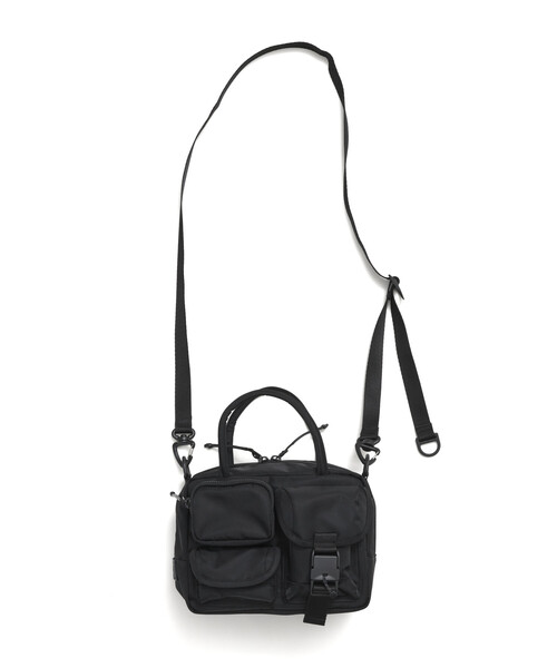 BAICYCLON by Bagjack（バイシクロン バイ バグジャック）の「限定展開 BAICYCLON/バイシクロン MULTI POCKET 2WAY BAG（ショルダーバッグ・メンズ・ブラック・ﾌﾘ-）」の6枚目の写真