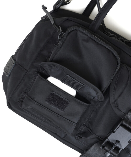 BAICYCLON by Bagjack（バイシクロン バイ バグジャック）の「限定展開 BAICYCLON/バイシクロン MULTI POCKET 2WAY BAG（ショルダーバッグ・メンズ・ブラック・ﾌﾘ-）」の10枚目の写真