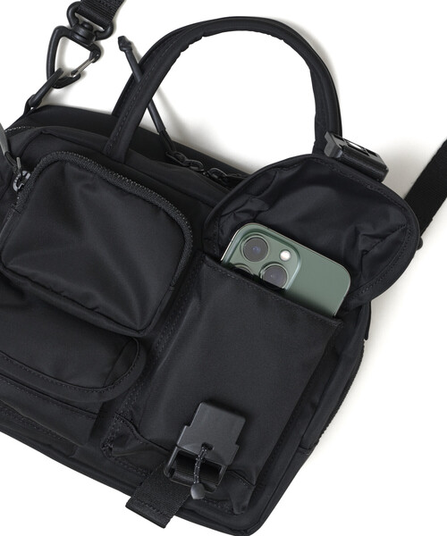 BAICYCLON by Bagjack（バイシクロン バイ バグジャック）の「限定展開 BAICYCLON/バイシクロン MULTI POCKET 2WAY BAG（ショルダーバッグ・メンズ・ブラック・ﾌﾘ-）」の11枚目の写真