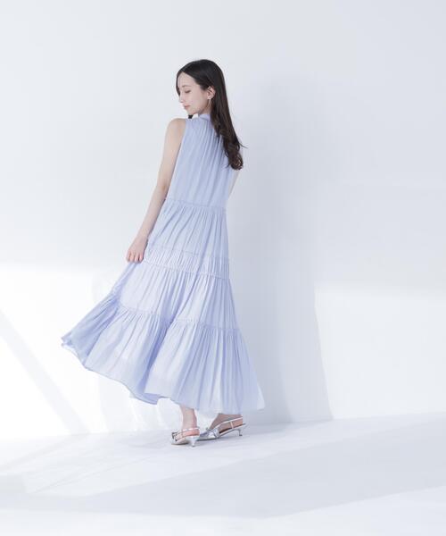 バックリボンティアードワンピース（ワンピース）｜NATURAL BEAUTY