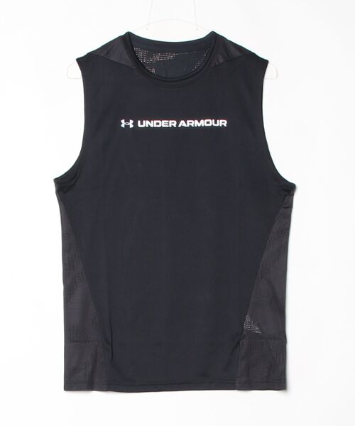 UNDER ARMOUR(アンダーアーマー)の「アンダーアーマー UAクール プロ スリーブレス シャツ(Tシャツ/カットソー・メンズ・ライトグリーン/ホワイト/ブラック・S/M/L/LL/3L)」の3枚目の写真