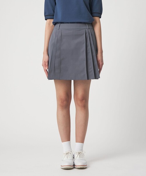 UNITED ARROWS GOLF(ユナイテッドアローズゴルフ)の「ウィメンズ プリーツスカート 2WAYストレッチ(スカート・レディース・ホワイト/コバルトブルー・S/M/L)」の6枚目の写真