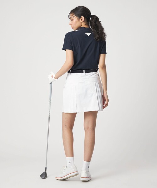 UNITED ARROWS GOLF(ユナイテッドアローズゴルフ)の「ウィメンズ プリーツスカート 2WAYストレッチ(スカート・レディース・ホワイト/コバルトブルー・S/M/L)」の10枚目の写真
