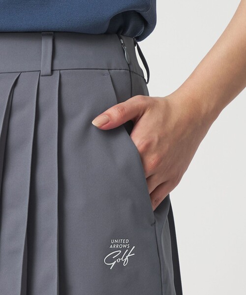 UNITED ARROWS GOLF(ユナイテッドアローズゴルフ)の「ウィメンズ プリーツスカート 2WAYストレッチ(スカート・レディース・ホワイト/コバルトブルー・S/M/L)」の19枚目の写真