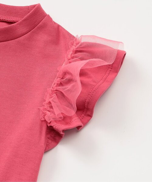 apres les cours（アプレレクール）の「【WEB限定/接触冷感】キラキラスパンコール半袖Tシャツ（Tシャツ/カットソー・キッズ・アイボリー/ローズ/ミント/オレンジ・80/90/100/110/120/130/140）」の16枚目の写真