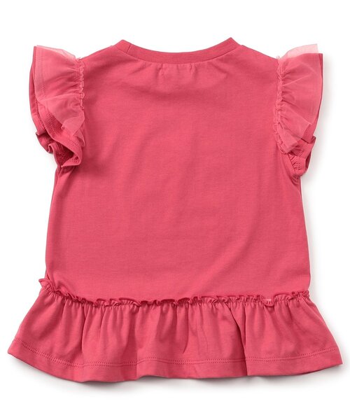 apres les cours（アプレレクール）の「【WEB限定/接触冷感】キラキラスパンコール半袖Tシャツ（Tシャツ/カットソー・キッズ・アイボリー/ローズ/ミント/オレンジ・80/90/100/110/120/130/140）」の10枚目の写真