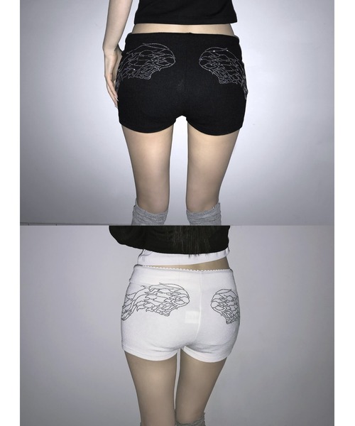 THEAIRTOWN(ジエアタウン)の「wings drawers(その他パンツ・レディース・ホワイト/ブラック・FREE)」の6枚目の写真