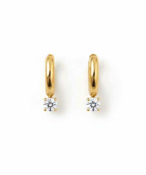 ORLEAN(オルレアン)の「【ORLEAN】ビジュー ストーン ミニピアス(ピアス(両耳用)・レディース・ゴールド/シルバー・フリー)」の16枚目の写真