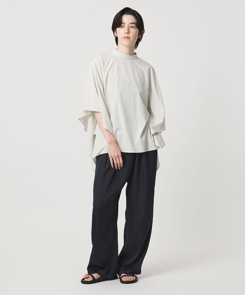MARW UNITED ARROWS(マルゥ ユナイテッドアローズ)の「<MARW UNITED ARROWS>サテン ラップ パンツ(その他パンツ・レディース・ネイビー/ダークグレー・36/38)」の7枚目の写真